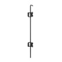 Nationwide 36" Heavy-Duty Stainless Steel Drop Rod with Stainless Steel Screws (Black) for Vinyl Fence Gates  - NW38305N-36SSB
