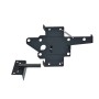 Nationwide Reversible Standard Wood Post Latch with 9" Handle (Black) - NW38308Q-SH-BK 