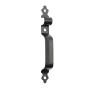 Nationwide 9" Standard Zinc-Plated Gate Handle with Screws (Black) - NW38398Q 