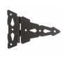 Nationwide 8" Contemporary T-Hinge (Black) (Bulk Packaging) - NW38945Q-BULK 