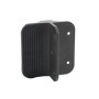 Nationwide 4 1/2" Screw-On Gate Handle with Rubber Shock Absorbing Backing For Gates (Nylon) Black