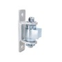 Nationwide Heavy-Duty Ball Bearing Gate Hinge - Unpainted Steel Weld-On Body & Unpainted Steel Bolt-On Yoke