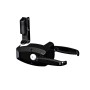 Nationwide OrnaMag Reversible, Adjustable, Lockable Magnetic Gate Latch for Metal Single and Double Gates with Self-Drilling Screw (White)
