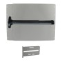 Lockey PS42S Panic Shield Value Kit (Silver) - Shield, Panic Bar, Strike Bracket