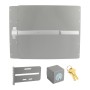Lockey Panic Shield Safety Kit w/ Panic Bar - Choose Color & PB11 Panic Bar Type