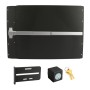 Lockey PS51BLM Panic Shield Safety Kit (Black) - Shield, SS Panic Bar, Strike Bracket, Key Box, Key Cylinder