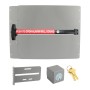Lockey Panic Shield Safety Kit w/ Panic Bar - Choose Color & Detex V-40xEBxW Panic Bar Type
