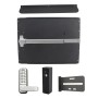 Lockey PS61B Panic Shield Security Kit (Black) - Shield, Panic Bar, Strike Bracket, Gate Box, Panic Trim, Max Guard