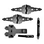 Nationwide Western Walk Gate Kit with T-Hinge Pair - WI-BTWGK 