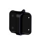 Nationwide 4 1/2" Gate Handle and Bumper with Stainless Steel Screws (Nylon) Black